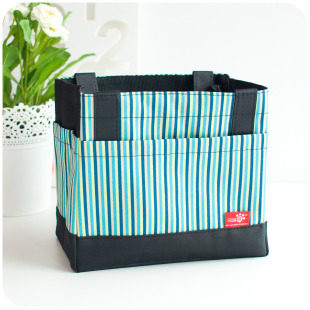 日本手提饭盒袋子韩国防水保温便当包袋带饭装午餐男女小拎包大号