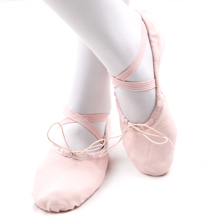 韩国儿童软底舞蹈鞋 练功鞋 芭蕾舞鞋 瑜伽鞋 猫爪鞋 蝴蝶结装饰