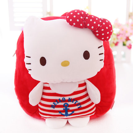 正版hellokitty儿童书包可爱韩版男女童幼儿园中小班宝宝双肩背包