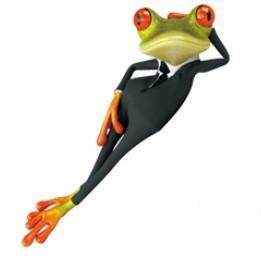 3D立体感汽车贴纸 搞笑卡通青蛙车贴避祸 壁虎车贴 逼真个性贴纸