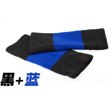 骑行保暖关节炎秋冬双层加厚加长毛巾登山护膝 一副