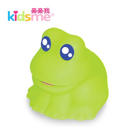 亲亲我 宝宝洗澡玩具戏水快乐鸭 蛙 婴儿童捏捏叫浴室0-1岁玩具
