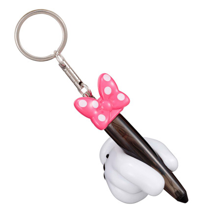 NAPOLEX 迪士尼 除静电钥匙扣钥匙圈汽车静电消除器米奇头车用品