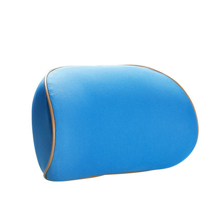 宝乘 高档布艺夏季汽车头枕头垫 四季炫彩多色汽车用记忆棉护颈枕