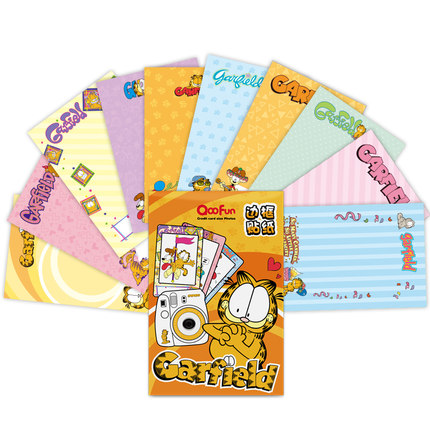 加菲猫/snoopy边框贴纸 超人气图案拍立得mini7s/25/50s相纸贴纸