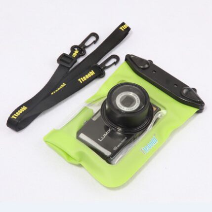 Tteoobl/特比乐T-009C/20米申缩卡片相机防水袋潜水游泳拍有镜窗