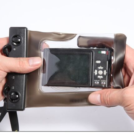 Tteoobl/特比乐T-012C/20米申缩卡片相机防水袋潜水游泳拍凸窗款