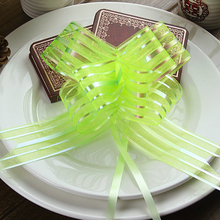 转角爱婚庆用品 结婚车装饰手拉花 车门把手拉花 礼品包装拉花