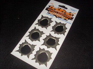 汽车弹孔 子弹孔贴纸 车身贴纸 个性车贴 汽车贴纸 枪弹贴 单张