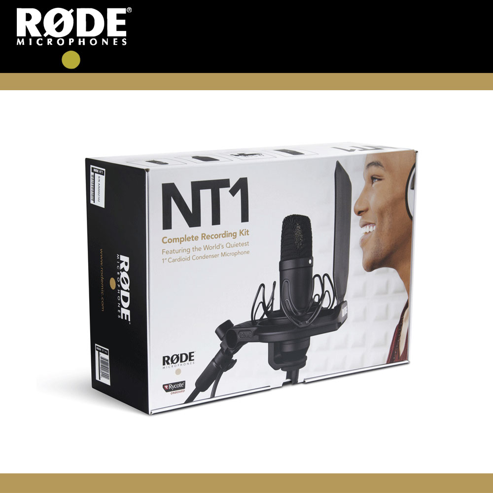 RODE NT1 KIT 大振膜录音话筒 NT1A升级版 全新产品 经典声音录音