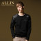 上下架计划:ALLIN 卫衣男2014秋装新款韩版休闲修身时尚圆领套头卫衣薄外套潮