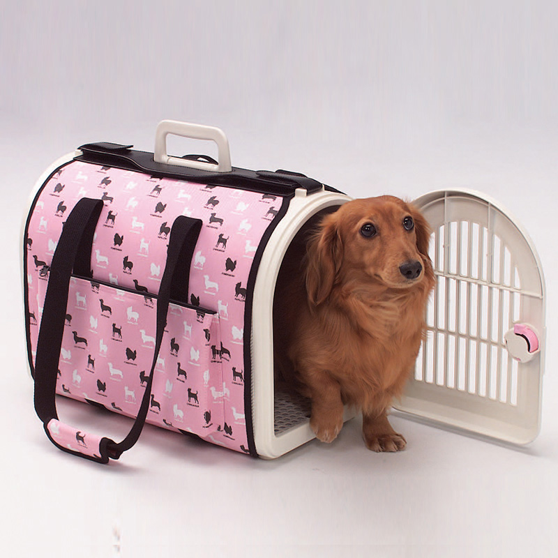 爱丽思IRIS 宠物猫狗便携航空箱外出笼/包 可爱软套 SCC-460