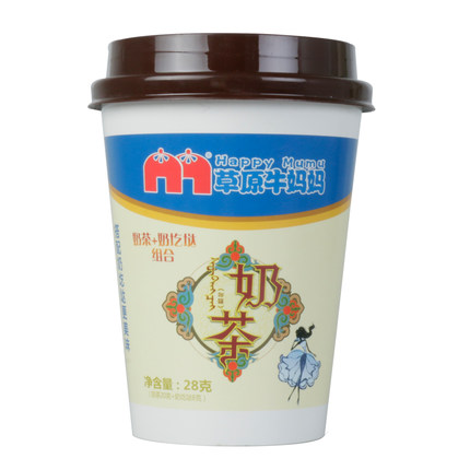 标题优化:草原牛妈妈杯装奶茶（甜味奶茶+奶圪垯组合）