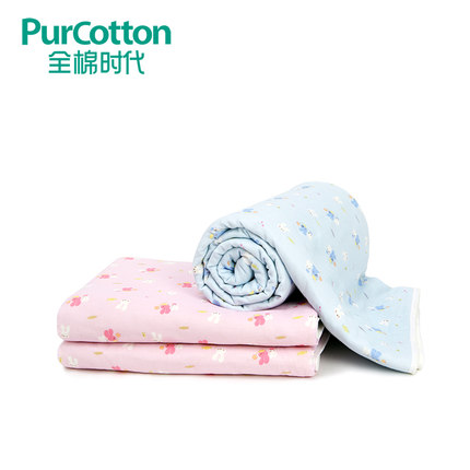 标题优化:全棉时代 儿童纱布夹纯棉空调被 精梳纱布印花 婴幼儿被子 1件装