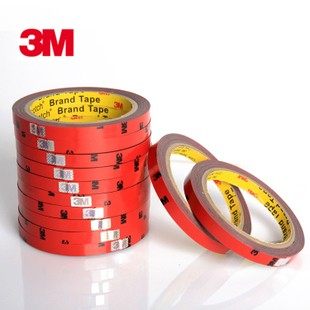 Genuine 3M double-sided adhesive strength double-sided adhesive tape automotive supplies bandwidth 1 cm long 3 m foam tape
