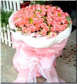 Tianshui, Lanzhou flower delivery flower shop flower shop in Sanya, Haikou, Guiyang flower still excellent 99 pink roses 63