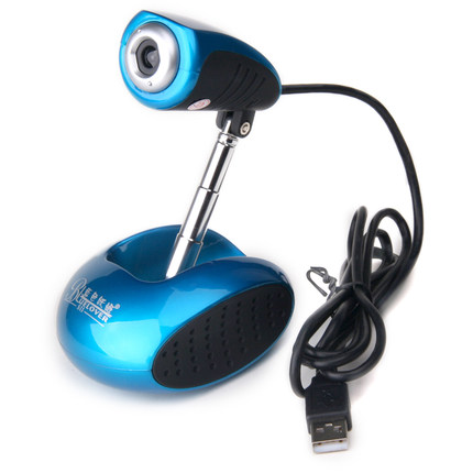 蓝色妖姬S11电脑摄像头高清带麦克风台式笔记本USB免驱YY主播视频