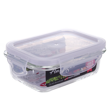 Buy Ann Buy Flat Crisper 400 A A Aƒ Heat Resistant Glass Microwave Refrigerator Fresh Sealed Box Lunch Box In Cheap Price On Alibaba Com