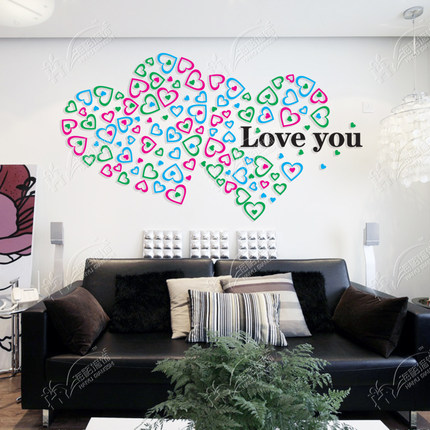 Buy 3d Three Dimensional Crystal Shaped Wall Stickers