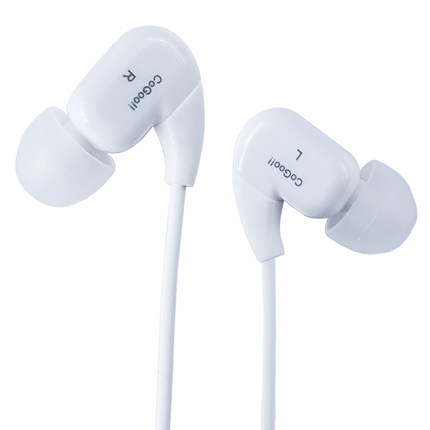 标题优化:Cogoo/酷戈 T02入耳式耳机重低音运动型入耳手机电脑挂耳跑步耳塞