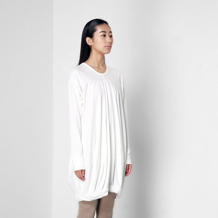 JNBY South commoner funny t-shirt long sleeve knit shirt casual female 5B66076