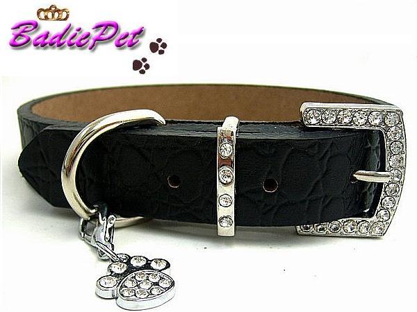 ... dog and collars small dog pet collar (leather crocodile pattern strip ... dog and collars small dog pet collar (leather crocodile pattern strip