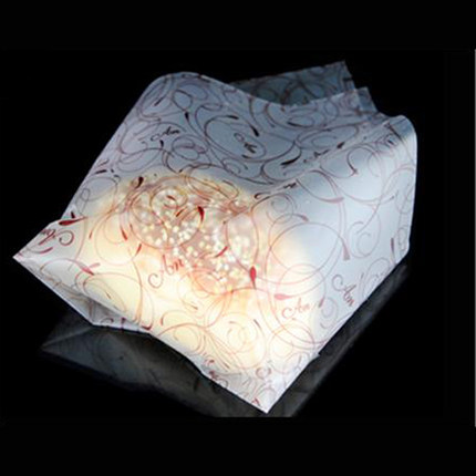 德立 磨砂 烘焙蛋糕西点 玻璃纸 面包 包装纸 点心纸 10张